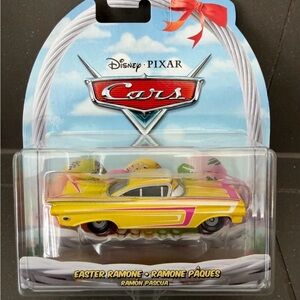 2026 Easter themed Lightening McQueen cars featuring Ramone- Disney Pixar Cars